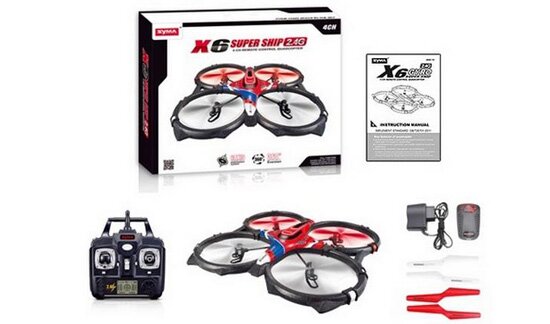 квадрокоптер х6